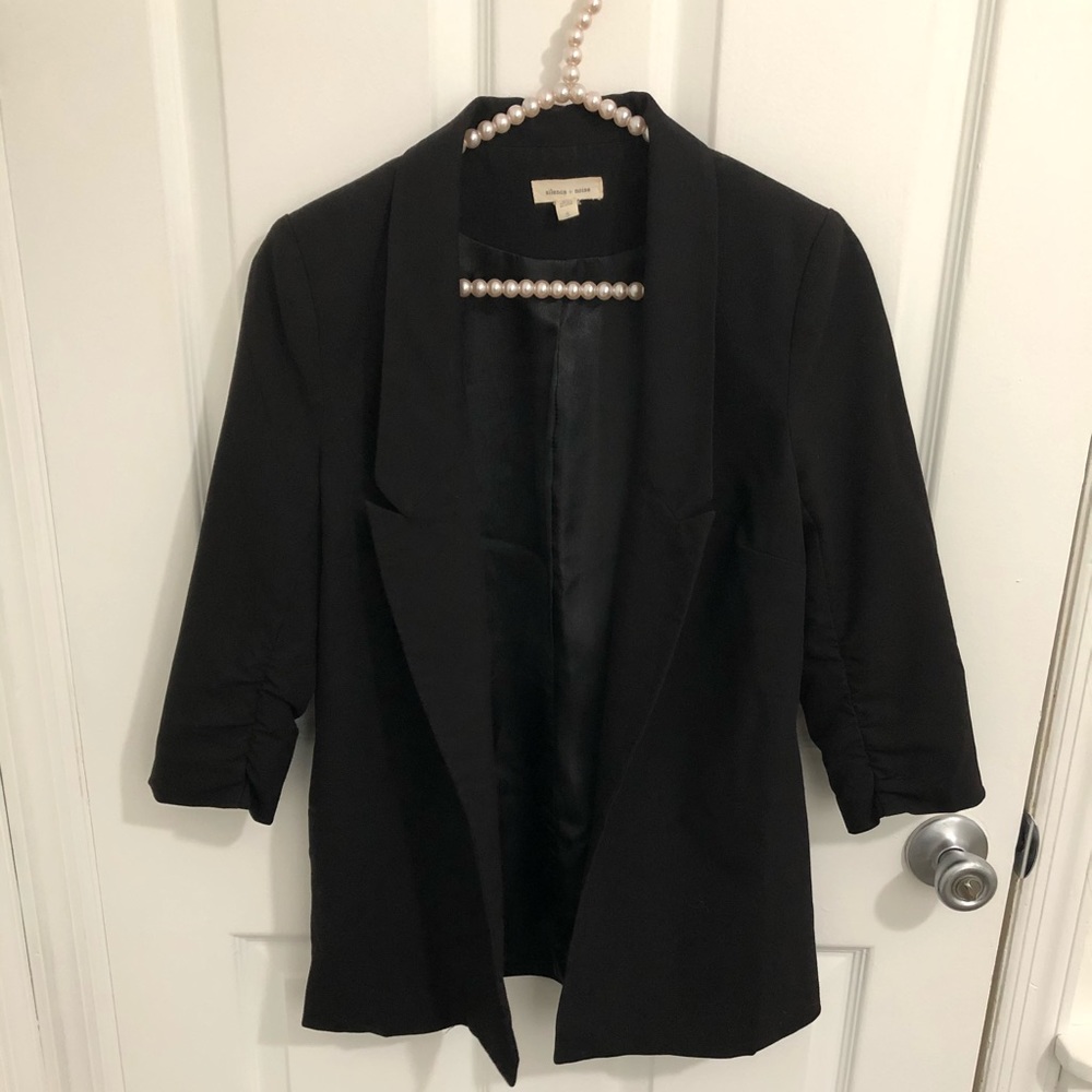 Silence + Noise black blazer. Size small